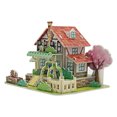 thumbnail image 1 of Vogacara Juguete de montaje 3D para niños, casa de montaje de papel, modelo para niños, juguete educativo DIY para edades tempranas, tipo 1 Juguetes Educativos No.02 Vogacara FN000126-02, 1 of 6