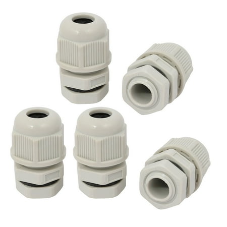 - Unique Bargains 5pcs PG7 Nylon 3 Hole Cable Gland Connector Joint for 3mm-6.5mm Wire Range