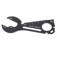 thumbnail image 2 of Multifunctional Wrench, Wear Resistance Black High Hardness 11 in 1 Outdoor Tool  for Daily Maintenance, 2 of 8