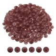 thumbnail image 1 of 500 Pcs Cubiertas de tornillo de plástico, cubierta de tornillo de 12mm, marrón oscuro, 1 of 5