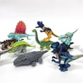 thumbnail image 3 of ¡¡Gran venta!! Dinosaurio Jurásico mundo marino animales Mosasaurus Indominus Rex modelo bloques de construcción iluminar ladrillos juguetes para niños, 3 of 5