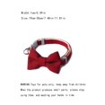 thumbnail image 4 of 1pc Random Color Pet Bowknot Buckle Cat Collar, 4 of 5