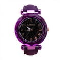 thumbnail image 3 of Montre à Quartz Mode Décontractée pour Femmes Cadran Scintillant Ciel Bracelet en Cuir, 3 of 8