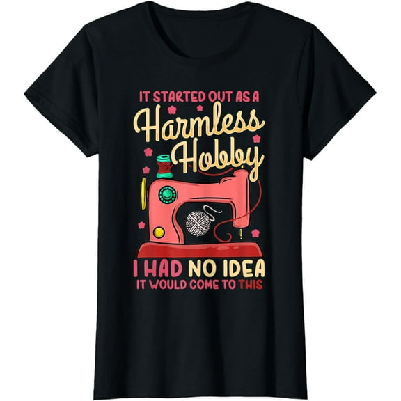 Sewing Machine Tshirt Quilting Sewer Quilter Tailoring T-Shirt
