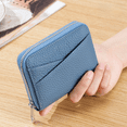 thumbnail image 4 of Monedero de piel auténtica de estilo japonés con múltiples tarjetas, monedero RFID, tarjetero con cremallera, monedero para hombre y mujer, gran capacidad, 4 of 6