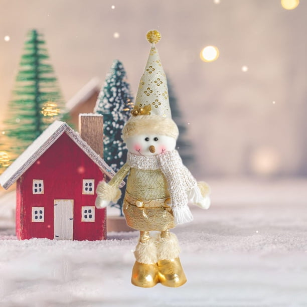 Figura navideña de adorno Muñeco de nieve Macarena