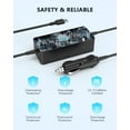 thumbnail image 4 of Cargador De Coche Usb C De 100W, 90W, 65W Para Ordenador Portátil Dell Latitude 5420 5520 5510 7420 7410 7400 Chromebook 3100 Xps 12 13 15 9250 9350 9500 9530 Precision 5550 5750 3540 3541 3550 Cable, 4 of 7
