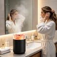 thumbnail image 4 of Zguuel 2-in-1 Himalayan Salt Lamp Humidifier, Ultrasonic Essential Oil Diffuser with 7-Color LED, Cool Mist Aromatherapy for Bedroom Home, 4 of 7
