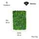 thumbnail image 3 of Follaje Artificial GARDECOR para Pared Muro Verde Sintetico 10 Piezas 60x40 cm, 3 of 7