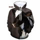 thumbnail image 3 of Sudadera con capucha de otoño para hombre, nueva sudadera con estampado 3D de vaca, sudadera con capucha informal de calle de vaca, sudadera de manga larga de tendencia de gran tamaño para hombre, 3 of 5