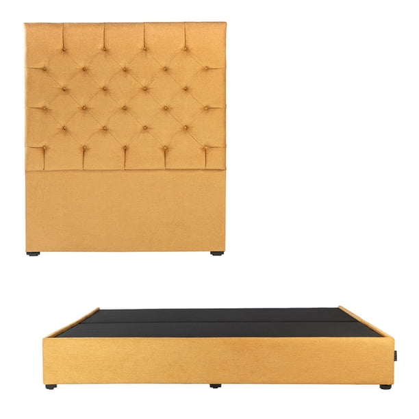 Box Base Cama + Cabecera Capri King Size