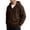 Brown #051, variant on Men's Hoodies Zip Up Hooded Sweatshirts with Pockets | Sweatshirts;Fall Clothes Outfits;Full Zip Up Hoodie;Long Sleeve Winter Jackets;Relaxed Fit Coat, 2XL