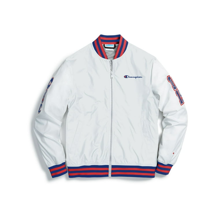 Champion satin baseball jacket hotsell