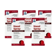 5 Pack Quality Choice Saline Nasal Relief Moisturizing Spray 1.5 Oz Each