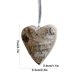 thumbnail image 3 of Colgante Decorativo de Madera Ganfancp Corazón de Navidad Adecuado para Puertas de Árboles de Navidad y Chimeneas 1X Colgante, 3 of 6