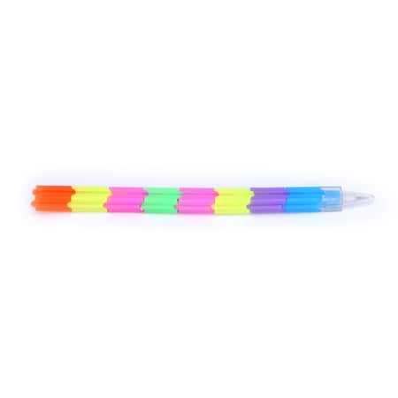 Techinal Block Techinal Creative Rainbow Multifunction Building Block Writing Pen ...