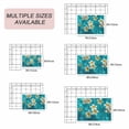 thumbnail image 6 of Plumeria Coastal Outdoor Rug 3x5 Ft, Non Slip Washable Area Rug, Summer Beach Turquoise Ocean Patio Rugs Carpet Runner, Large Floor Mat for Indoor/Outdoor Deck Porch Camping, 6 of 8