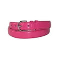 thumbnail image 1 of CTM®  Leather 1 1/8 Inch Dress Belt (Women's), 1 of 3