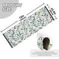 thumbnail image 5 of Yayeee Runner Rug for Bedroom 2'x6' Machine Washable Hallway Non Slip Mat, Darker Leafy Pattern, 5 of 8