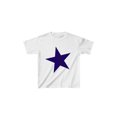 thumbnail image 1 of Gupgi Femmes Étoiles T-Shirts Manches Courtes Col Rond Tops Été Occasionnels Tees Streetwear, 1 of 4