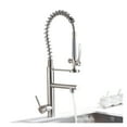 thumbnail image 5 of Kitchen Faucet Chrome Brass Tall Kitchen Faucet Mixer Sink Faucet Pull Out Spray Single Handle Swivel Spout Mixer Taps ,Effortless Installation, 5 of 7