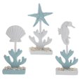 thumbnail image 4 of 3 unids Mediterráneo Estilo Escena Decoraciones Decoraciones de escritorio Decoraciones marinas de la vida, 4 of 6