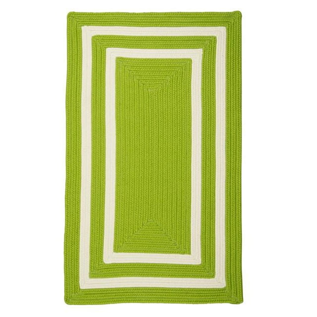 Colonial Mills PY61R108X108R 9 ft. La Playa Square Rug, Lime