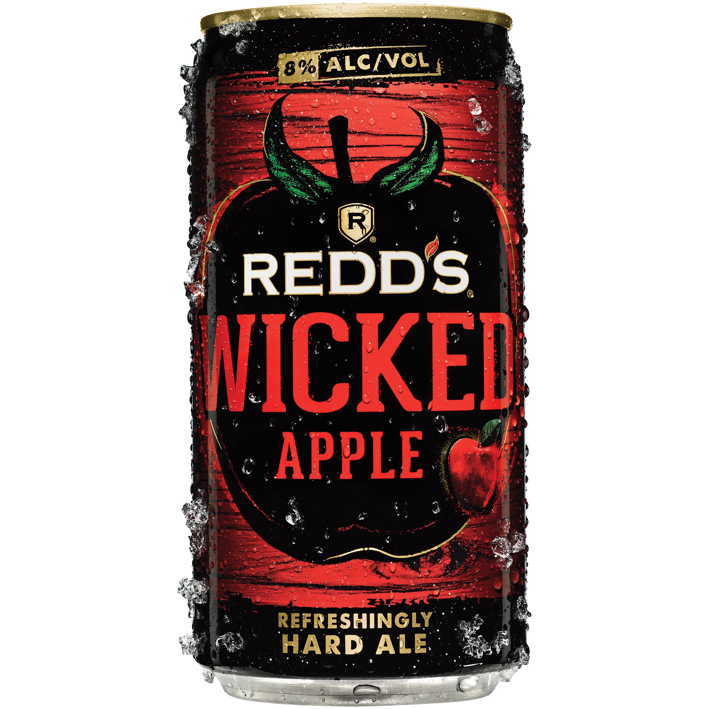 Redd's Wicked Apple Ale Beer, 10 Pack, 12 fl. oz. Cans, 8% ABV - image 2 of 2