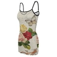thumbnail image 5 of Ladies Elegant Sling Sleeveless Sexy Dress rose, 5 of 6