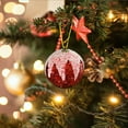 thumbnail image 4 of Kbndieu Red Christmas Ball Ornaments Christmas Tree Decorations Ornamnets Xmas Shatterproof Foam Hanging Balls for Xmas Tree Holiday Wedding Party, 4 of 5