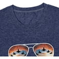 thumbnail image 4 of Women's Summer Short Sleeve T-Shirt Talk to ME Goose Letter Print Fashion Crew Neck Tee, 4 of 5