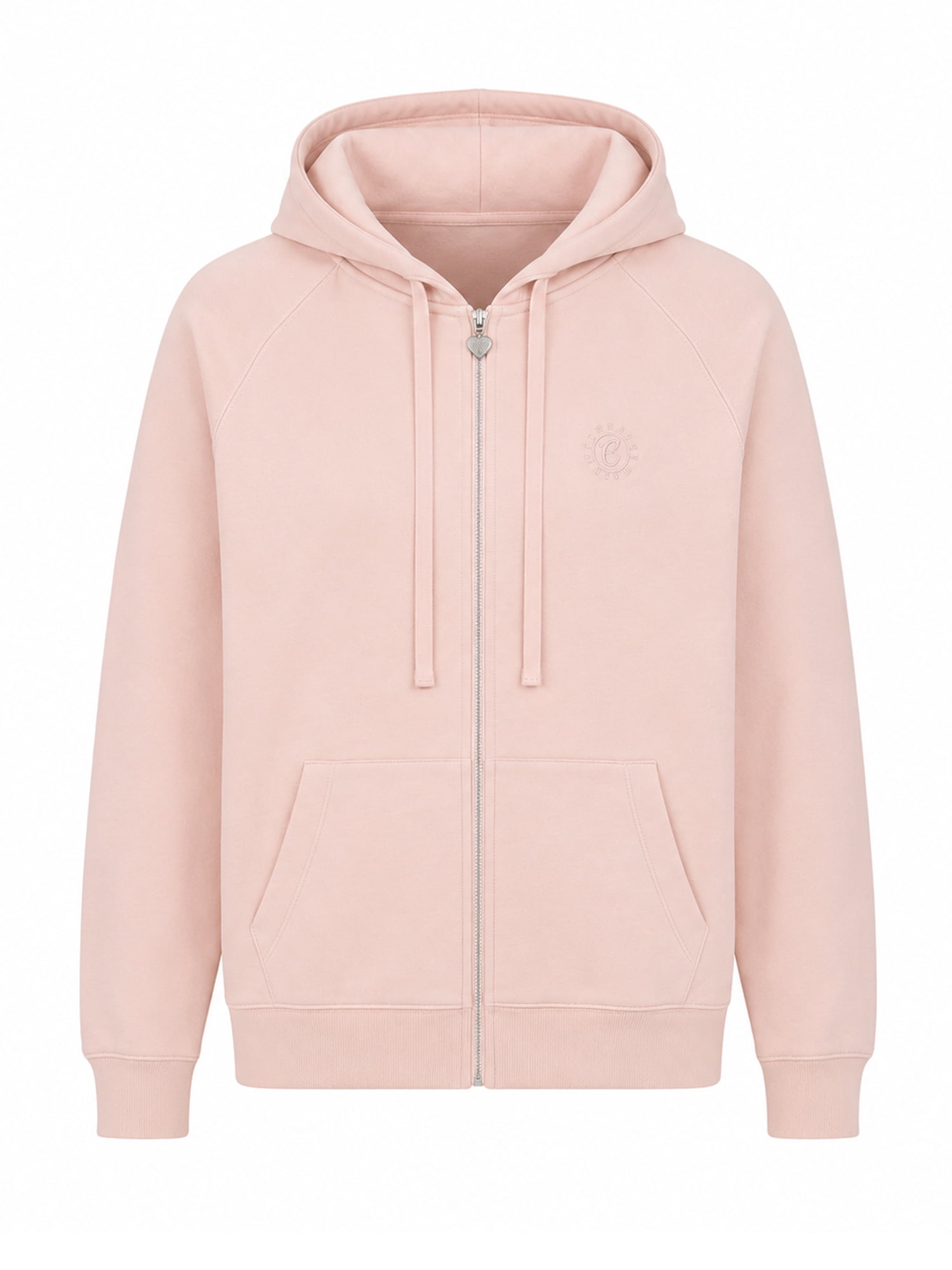 Celebrity Pink Women's Oversized Raglan Zip Hoodie, Sizes XS-XXXL