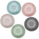 thumbnail image 1 of Hair Catcher Durable Silicone Hair Plug Shower Drain Cover Easy Install & Clean Set 5 Pack, 1 of 4