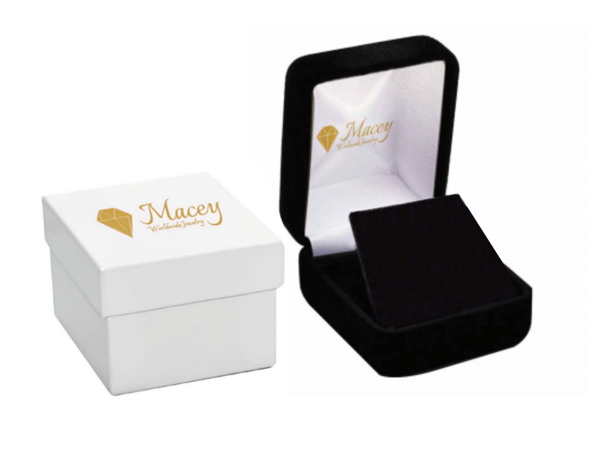 Macey Worldwide Jewelry 10k Yellow Gold Mens Baguette Diamond Ankh Nail Cross Charm Pendant 1 Ctw