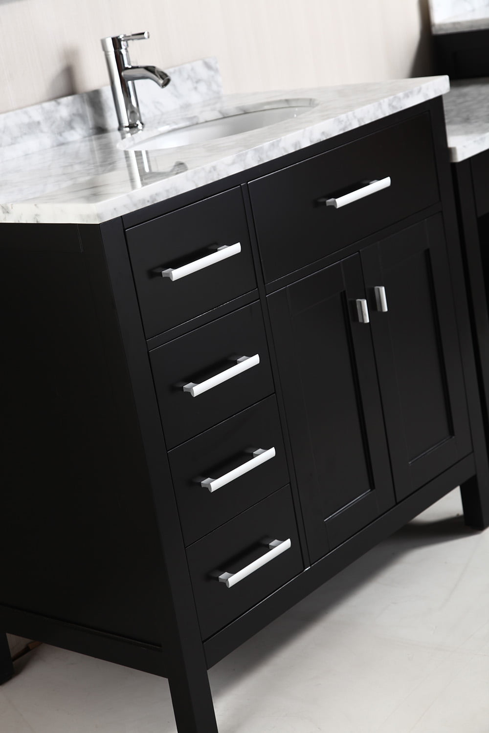 Estate 102 Double Sink Bathroom Vanity Modular Set - Gray – Design Element  Bath Kitchen