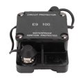 thumbnail image 1 of 32V 100A 1/4" Stud Auto Reset Circuit Breaker IP67 Waterproof for Boat RV Truck Battery, 1 of 3