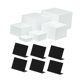 thumbnail image 4 of 6 cajas de exhibición de acrílico con base hueca para alimentos, soportes de exhibición para catering, cosméticos y pasteles., 4 of 9