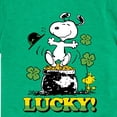 thumbnail image 3 of Lucky Snoopy - Toddler And Youth Short Sleeve Graphic T-Shirt, 3 of 6