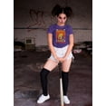 thumbnail image 2 of Have A Frightfully Halloween T-Shirt Women -Image by Shutterstock, Female x-Large, 2 of 4