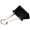 thumbnail image 4 of Clip de papel para carpetas, (paquete de 24), mediano, negro, 32 mm, clips para carpetas extra grandes para oficina, abrazaderas de papel grandes para suministros de oficina, 4 of 5