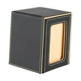 thumbnail image 3 of Caja para Baraja de Cartas Coleccionables con Capacidad para Más de 100 Cartas, con Ventana de Visualización, Tarjetero con Cierre para Tarjetas Depor caqui, 3 of 7