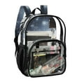 thumbnail image 5 of ALAZA Clear Backpack Science Light Bulb PVC Transparent BookBag, 5 of 7