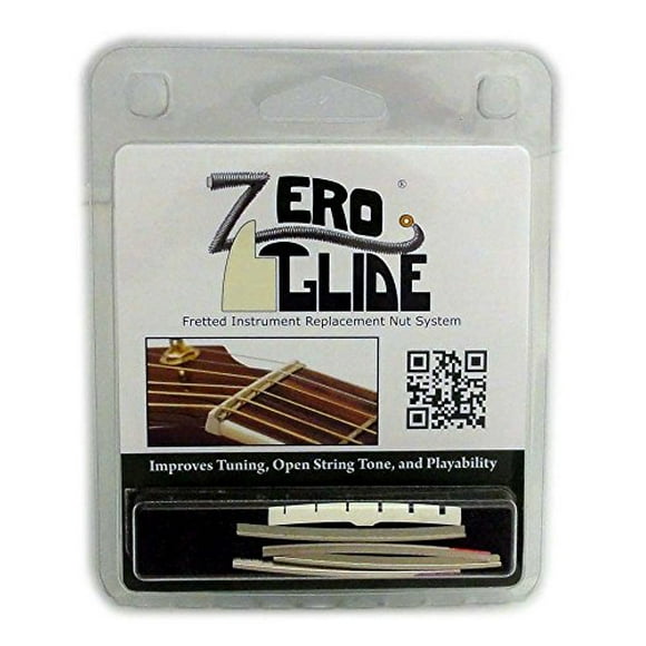 Zero Glide Slotted ZS-7f Electric Guitar Nut System (Package may vary)