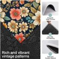 thumbnail image 3 of Pioneer Flower Floral Print Pattern Kitchen Rugs Sets Of 3,Kitchen Runner Rugs Non Skid Washable,Decorative Kitchen Floor Mats for Kitchen,Sink,Laundry,17"x30"+ 17"x47" + 17"x59", 3 of 6