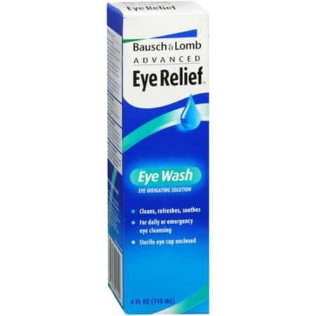 Bausch & Lomb Advanced Eye Relief Eye Wash 4 oz (Pack of