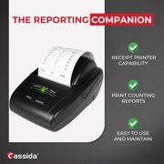 Cassida Cash Handling Printer with Printing Records of Currency Handling Activities