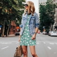 thumbnail image 4 of Fotbe Cute Sheeps Vestido de Verano sin Mangas para Mujer – Vestido Midi Línea A, Estilo Camiseta Floral, Vestido Playero Casual y Fluido, 4 of 7