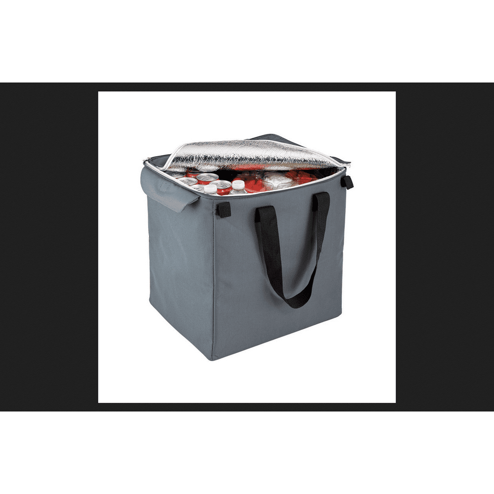 Polder Shopping Cart Insert Bag Gray 151/2 in. H x 15 in. W x 137/16