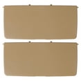 thumbnail image 1 of Miangastore 2pcs Sun Visor Vanity Mirror Covers Sun Cover Truck Sun Visor Mirror Cover Truck Mirror Sun Visor Cover Car Sun Visor Mirror Cover Inside Car Mirror Visor Cover, 1 of 8