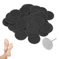 thumbnail image 1 of LAFGUR 50pcs Electric Callus Remover Sandpaper Discs Pedicure Tool Replacement Accessory With Shaft Nails Accessories, 1 of 8